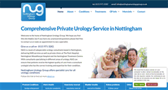 Desktop Screenshot of nottinghamurologygroup.co.uk