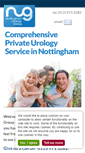Mobile Screenshot of nottinghamurologygroup.co.uk